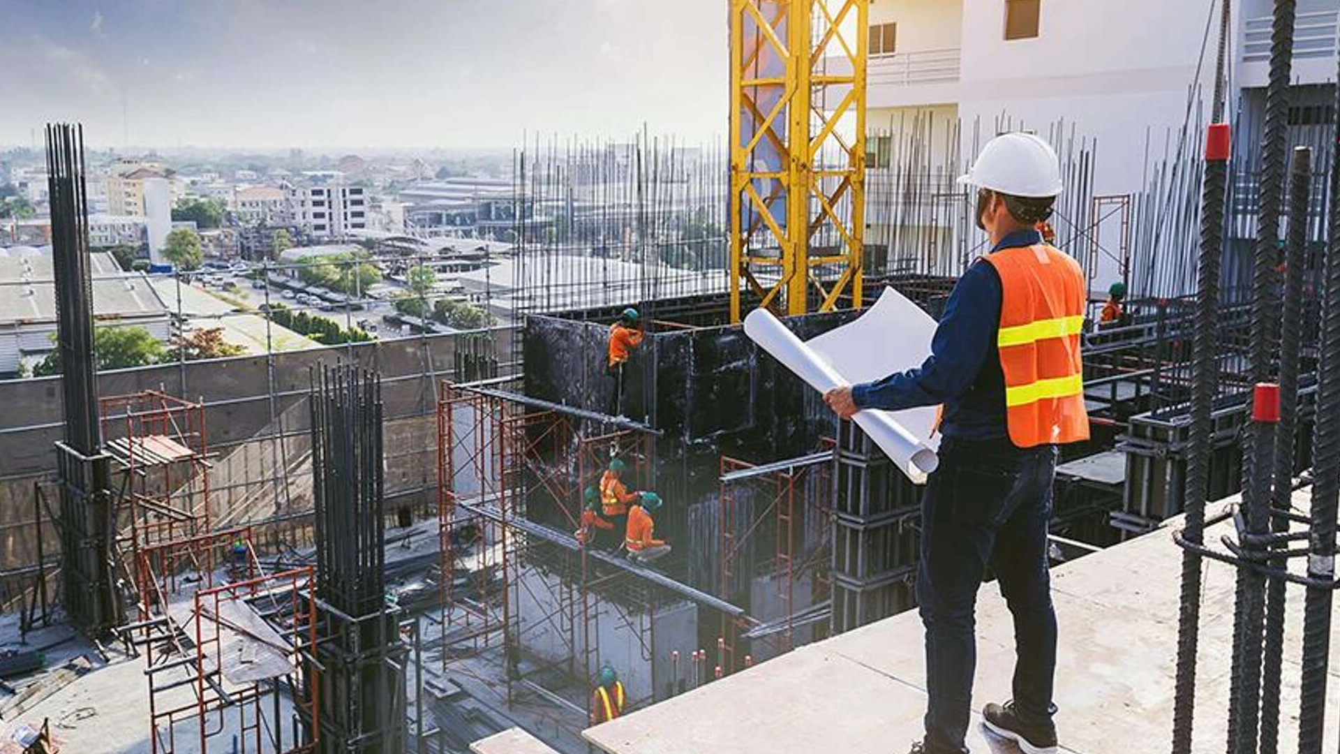 Residential building structure construction in Hyderabad