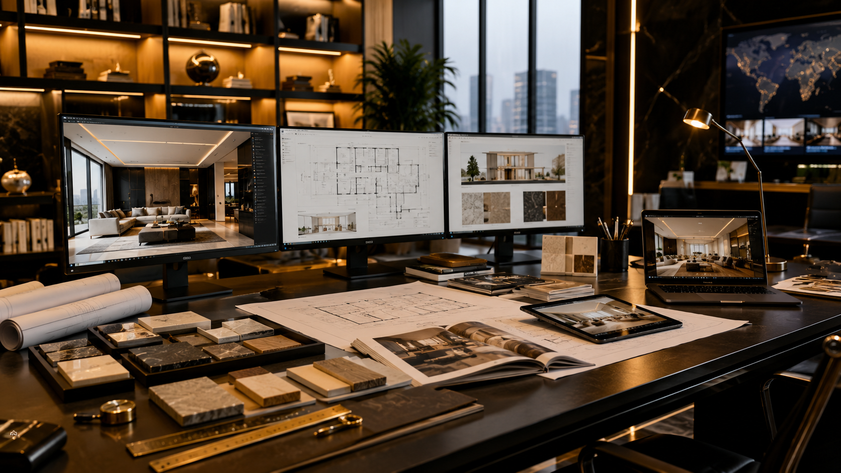 Global project support and offshore design documentation