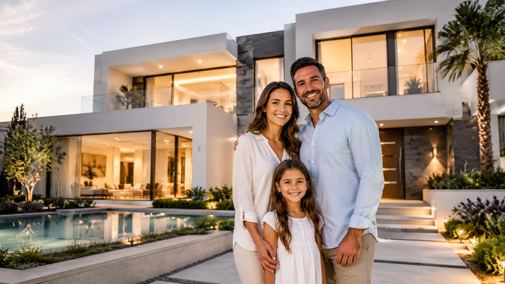 Happy homeowners guided by SR Group property consultants in Hyderabad