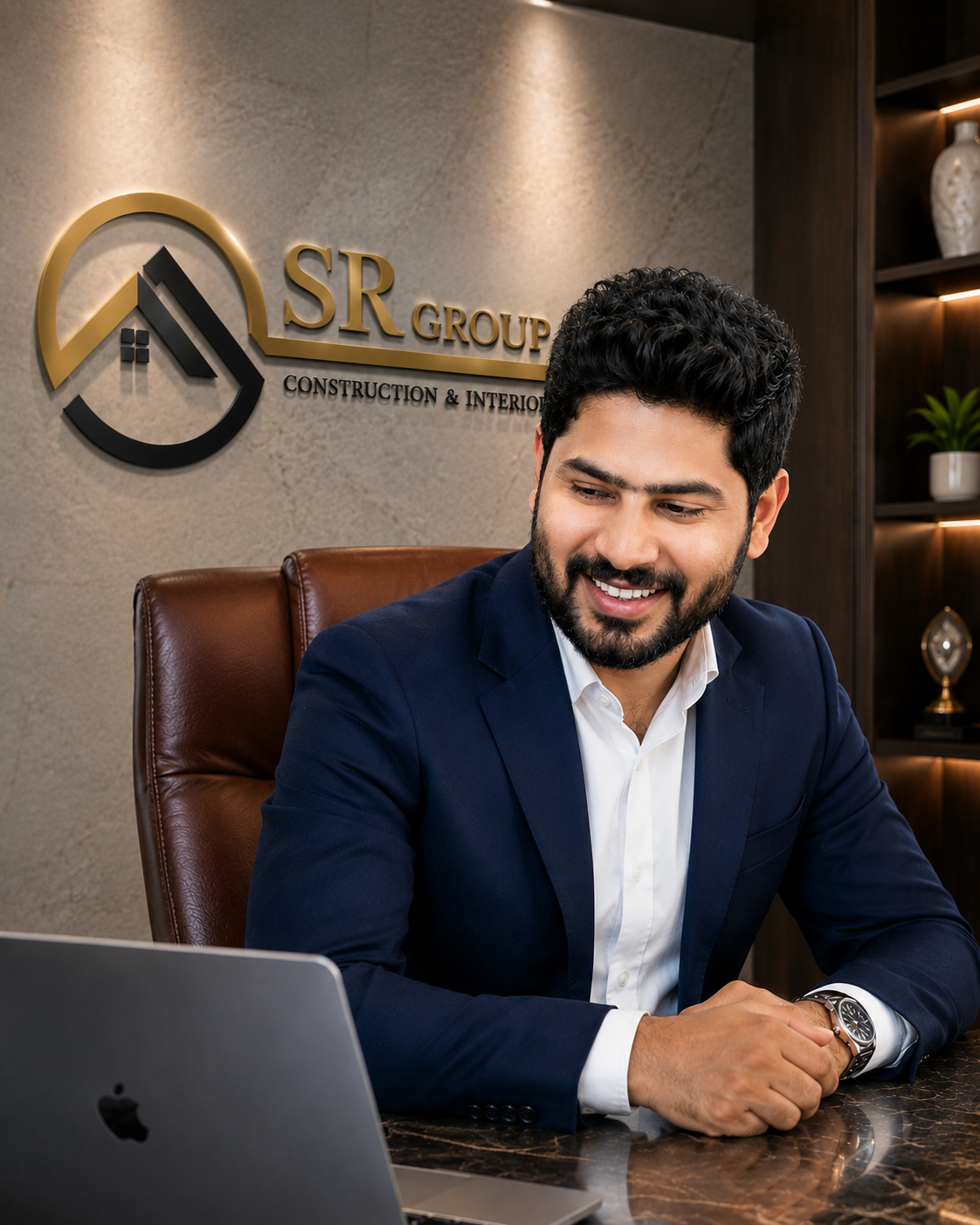 A. Dileep Reddy CEO and Founder of SR Group Construction and Interior
