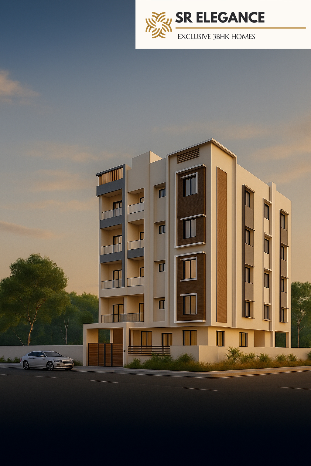 SR Elegance - 3BHK Luxury Apartments by SR Group