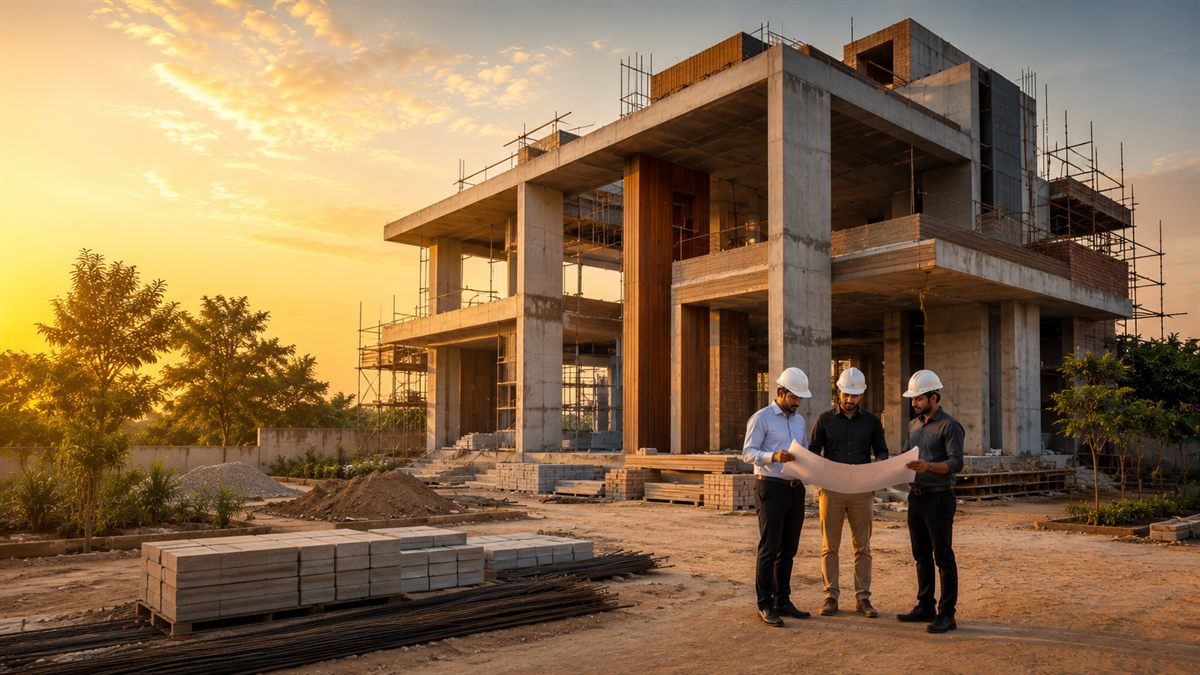 SR Group construction and interior service planning in Hyderabad