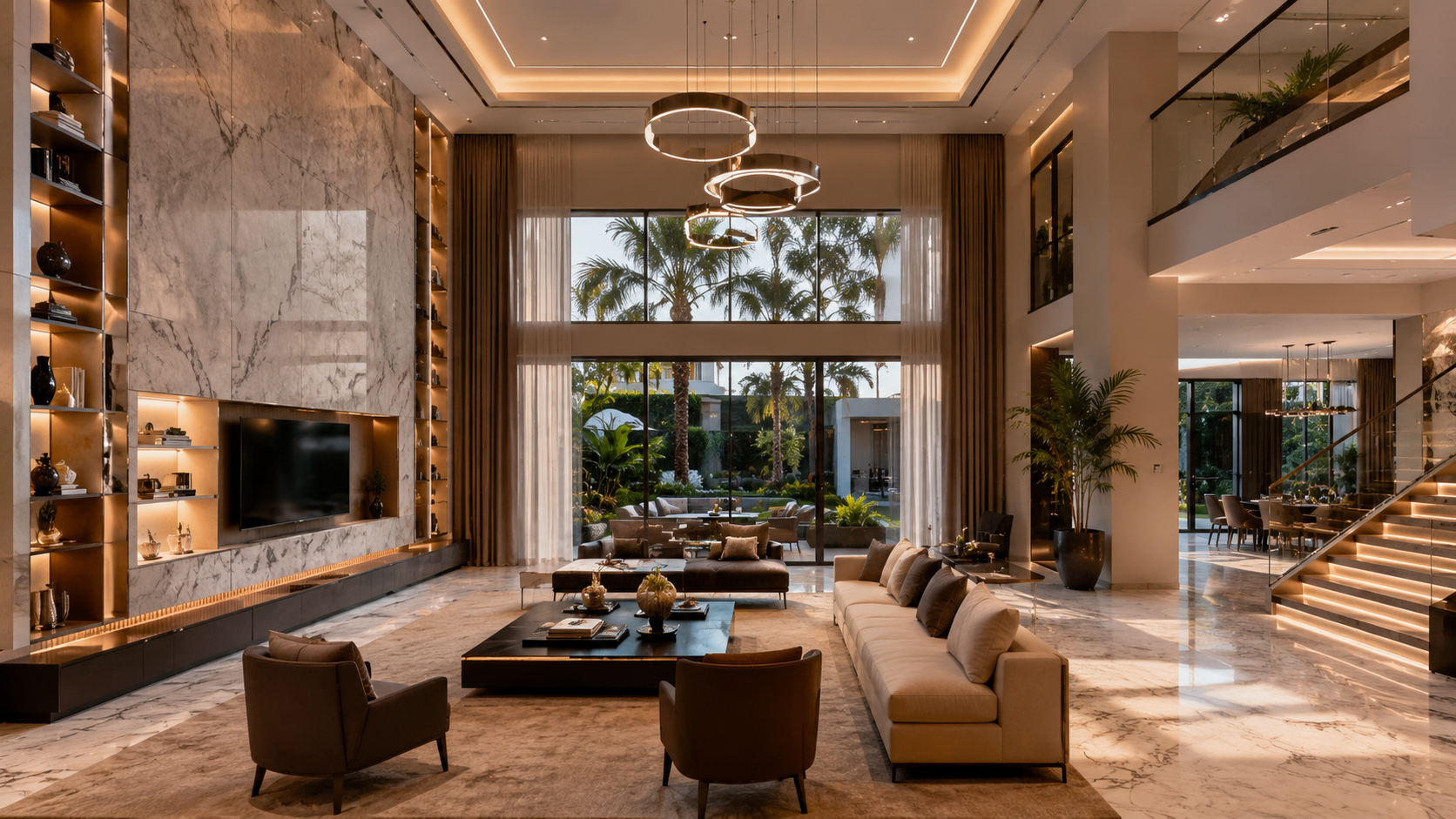Premium villa interior planning potential for residential property purchase in Hyderabad